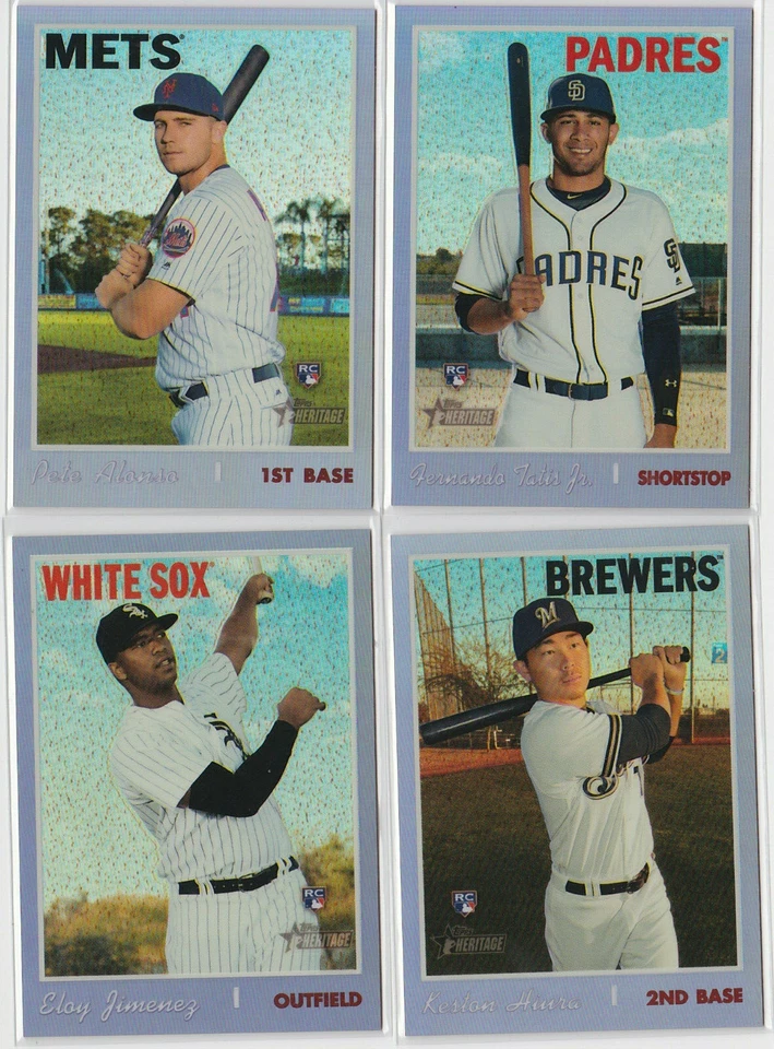 2019 Topps Heritage High Number PURPLE Chrome Parallel YOU PICK - Image 1 of 1