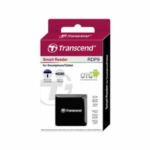 Transcend RDP9 Card Reader OTG for Android Smartphone Tablet Micro SD SDHC SDXC - Picture 1 of 3