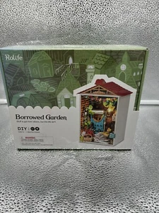 Rolife Borrowed garden miniature dollhouse DIY model kit DS013 with LED light - Picture 1 of 5