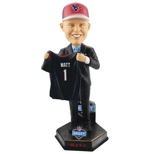 J.J. Watt Houston Texans Wisconsin Badgers 2011 NFL Draft Day Bobblehead NFL - Picture 1 of 1