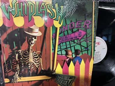 Whiplash – Ticket To Mayhem LP 1987 Roadrunner Records RR 9596 VG+ [Promo] - Image 1 of 4