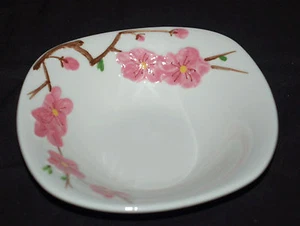 (1) Tazón de postre Metlox cerámica flor melocotón de 5-1/2" - Imagen 1 de 3