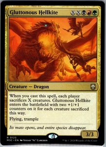 Gluttonous Hellkite Commander: Modern Horizons 3 125 R LP-NM - Picture 1 of 2