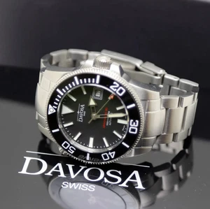 Davosa Argonautic BG Triple Armband Mechanisch Automatik 300M Wasserdicht Swiss - Bild 1 von 21