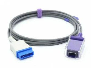 Cable Adaptador Compatible GE Nellcor Oximax 2021406-001 Original - NUEVO - Imagen 1 de 3