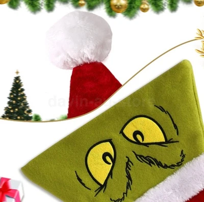SALE - Dr.Seuss The Grinh Santa Hat New Christmas Grincmas Adult One Size - image 1 of 4
