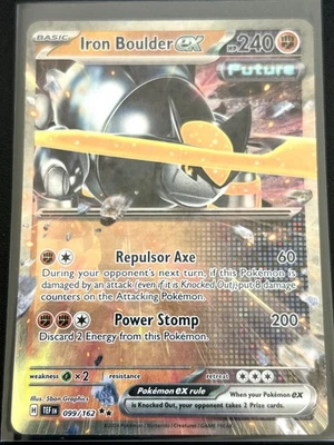 Iron Boulder ex - Double Rare SV05: Temporal Forces 099/162 Near Mint - Image 1 of 2