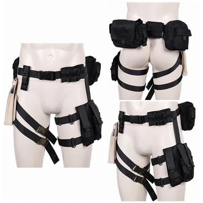 RE 4 Leon S.Kennedy Cosplay Belt Leg Gun Bag Holster Waistband Adult Men Womens - Image 1 of 4