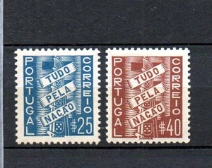 Portugal 1935 old definitive Nations stamps (Michel 586/87) nice MNH - Picture 1 of 2