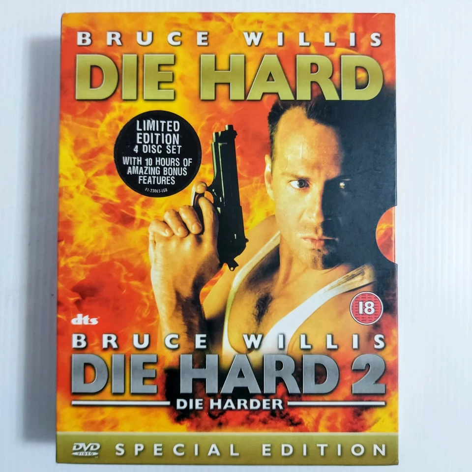 DVD Action Die Hard 1–2 Special Edition Box Set – Bruce Willis Limited 4 Disc  - Image 1 of 4