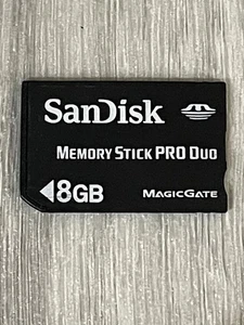 Sandisk 8GB Memory Stick Pro Duo Magic Gate Memory Card - Picture 1 of 1