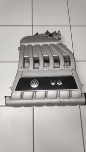VW Golf 5 V 4 R32 3.2 Ansaugrohr Saugrohr Abdeckung 022133201 AH Motor BUB BDB - Bild 1 von 11