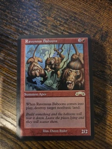 Magic The Gathering Ravenous Baboons Exodus LP - Imagen 1 de 2