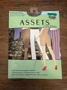 Assets By Sara Blakely Unglaubliche Unterwäsche Mid Thigh Shaper Größe 3 Braun Neu in Verpackung - Bild 1 von 6
