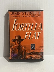 Tortilla Flat  by John Steinbeck Modern Library 1937 Hardcover Dust Jacket VTG - Picture 1 of 22
