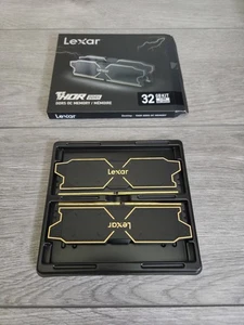 Lexar THOR 32GB DDR5 ECC 6000 MHz Desktop RAM ECC Czarny radiator, CL32 - Zdjęcie 1 z 2