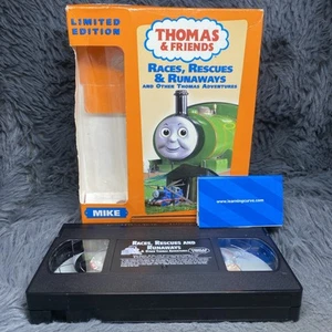 Thomas And Friends Races Rescues And Runways VHS Tape Limited Edition NO TOY - Picture 1 of 9