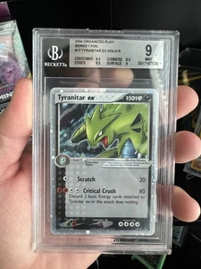Pokémon TCG Tyranitar EX Pop Series 1 Holo Ultra Rare BGS 9 - Picture 1 of 1