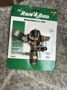 "Rociadores de impacto Rain Bird 25PJDA-C de lujo de latón 0-360 grados para tubería de 1/2"" nuevos" - Imagen 1 de 2
