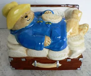 Vintage PADDINGTON Cookie Jar 1986 Toscany Eden made in Japan HTF - Bild 1 von 9