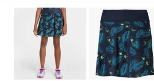 Puma Golf NWT Women's Paradise Powershape Navy Blue Floral Skort Size L - Picture 1 of 3