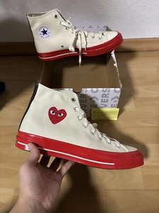 Comme Des Garcons Converse Play Chucks 46 Neu - Bild 1 von 5