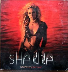 Shakira CD Single Whenever Wherever (M/VG) - Bild 1 von 3