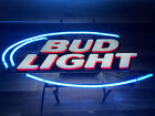 VINTAGE BUD LIGHT NEON SIGN FULLY WORKING Budweiser Busch Beer Bar LIGHT REAL