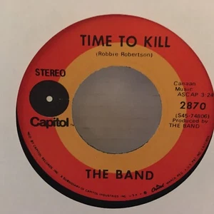 THE BAND 7" VINYL , THE SHAPE I,M IN / TIME TO KILL - Picture 1 of 2