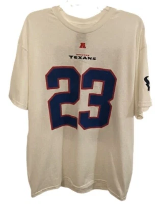 Houston Texans NUEVA Camisa Para Hombres #23 A Foster Oficial NFL Ropa Sobre el Campo XL $32 Foto 1 de 2