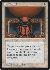 Red Scarab (049) Ice Age ICE MTG Magic - Picture 1 of 1