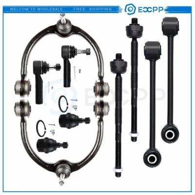 10x Nuevos brazos de control superiores delanteros rótulas para Commander Jeep Grand Cherokee Foto 1 de 4