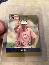 Steve Pate #8 signed autograph auto 1990 Pro Set Golf Trading Card