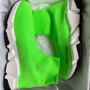 Zapatillas de Velocidad Balenciaga Verde Neón Talla 40 - Imagen 1 de 9