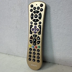 Gold Philips Remote Control TV Stereo Audio SRP2014C/27 CL5 7252 Tested Works - Picture 1 of 5