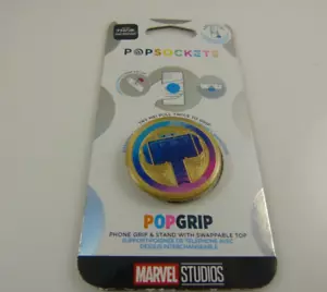 Pop socket phone grip and stand for iphone stand for phone Thor Hammer Marvel - Picture 1 of 6