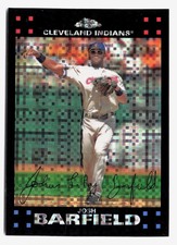 2007 Topps Chrome Josh Barfield X-Fractor Cleveland Indians #41