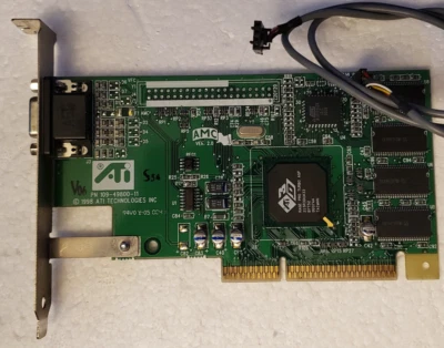 ATI 3D Rage Pro Turbo 8MB AGP 109-49800-11 Video Graphics Card - Image 1 of 4