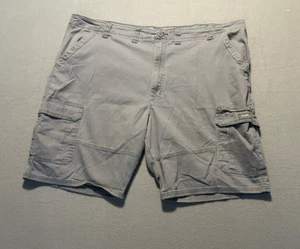 Pantalones Cortos Wrangler Para Hombre Cremallera Carga Calce Relajado Talla 48x10 Gris - Imagen 1 de 9