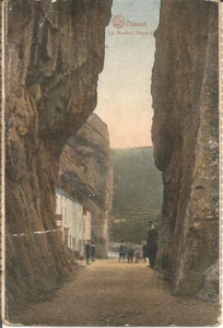 alte AK Dinant Le Rocher Bayard, Belgien, 1916 - Bild 1 von 2