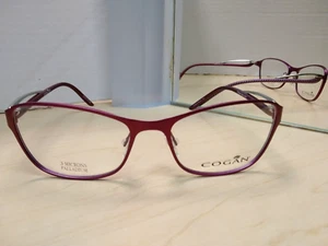 COGAN YC2354W eyeglass frames 54-17-140 FUSH - Picture 1 of 2