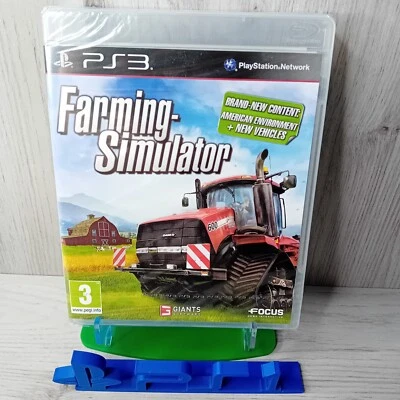 GIOCO FARMING SIMULATOR PS3 - RARISSIMO RETRO PLAYSTATION GAMING - NUOVO SIGILLATO!!! - Immagine 1 di 3