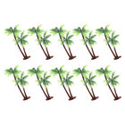  10 Pcs Kokosnuss-Foto-Requisiten Plastik Kunstpflanze Kokospalme