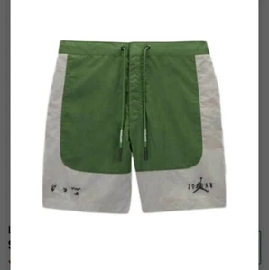 Size L - Jordan x Off white Shorts Green/Grey. Brand new - Bild 1 von 2