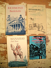 LOT OF 4 VINTAGE NATIONAL PARK SERVICE HISTORICAL HANDBOOKS CIVIL WAR VIRGINIA