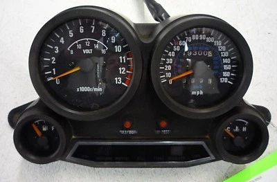 KAWASAKI 86 87 ZX1000A NINJA 1000 MEDIDORES CLÚSTER VELOCÍMETRO FABRICANTE DE EQUIPOS ORIGINALES 19.300 millas Foto 1 de 4