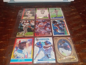 Montreal Expos 102 Card Lot, Larry Walker, Vladimir Guerrero, Pedro Martinez 