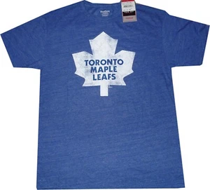 Toronto Maple Leafs Reebok Tri Blend Logo Shirt New tags Women's LARGE - Picture 1 of 3