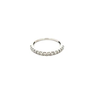 14kt White Gold .40ct tw Diamond Band - Picture 1 of 5