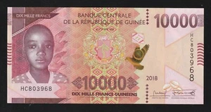 🇬🇳 Guinea, 10000 Francs, 2018, P-49A, UNC * Banknote - Picture 1 of 2